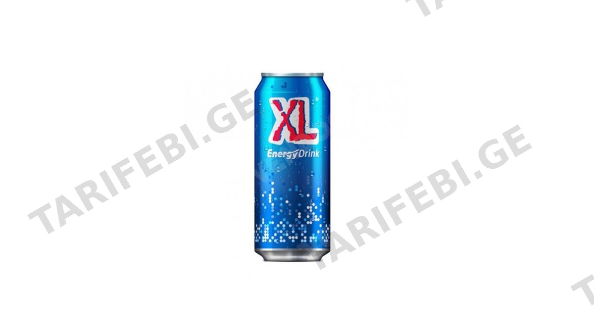 XL ენერგეტიკული სასმელი 0.5ლ