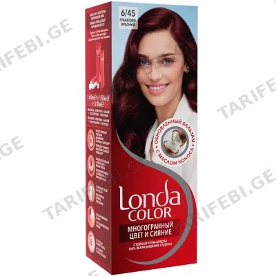 თმის საღებავი LONDA RG BASE MS W/CND IT 6/45