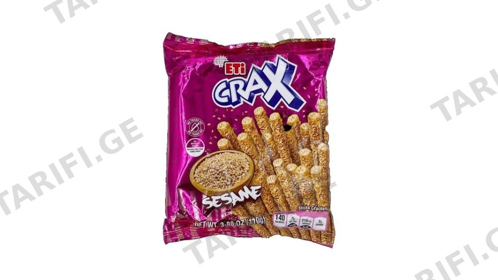 CRAX სეზამის მარცვლებით 110გრ