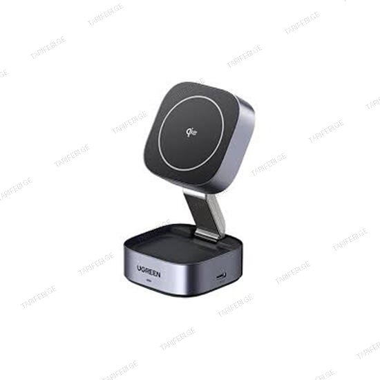 Ugreen 2-in-1 Magnetic Wireless Charger 35316 Grey