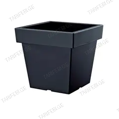 პლასტმასის ქოთანი ყვავილებისთვის Prosperplast LOFLY LOW DLOFL S433 193 მმ შავი