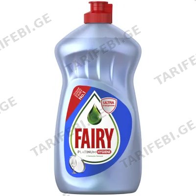 ჭურჭლის სარეცხი სითხე ლიმონით FAIRY PT LEMON&LIME (500ML)
