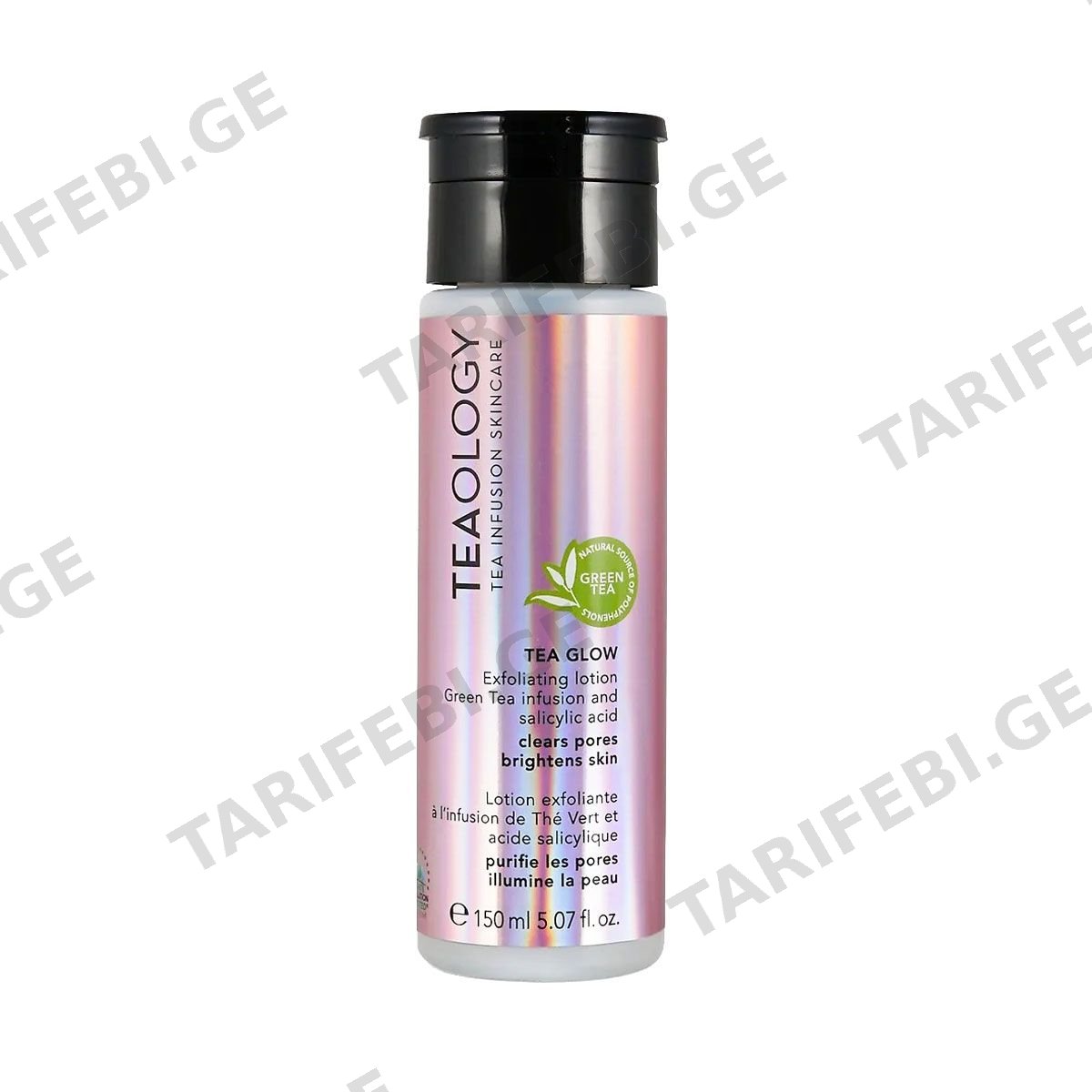 სახის ლოსიონი ამქერცლავი Tea Glow 150მლ 0513 თიოლოჯი - Teaology