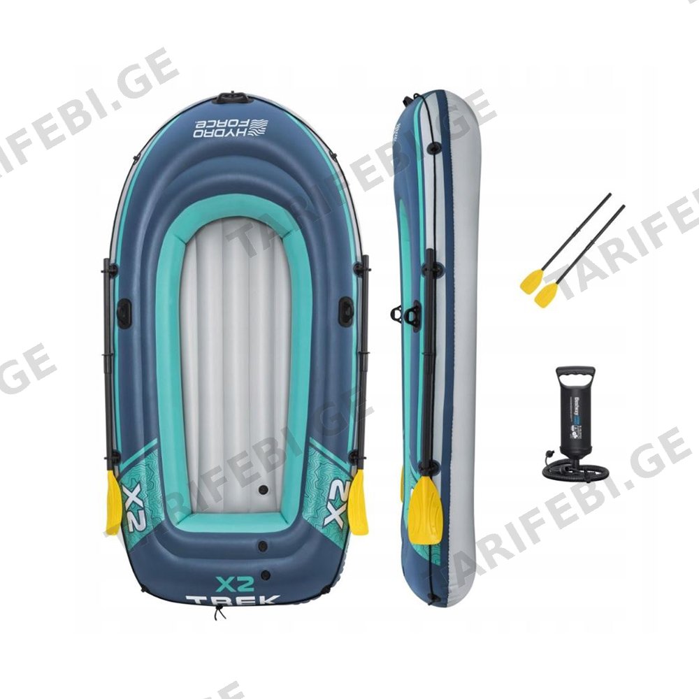 გასაბერი ნავი Bestway Trek X2 Raft Set 294x137 სმ