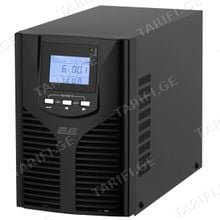 2E OD100 1000VA LCD USB RS-232 2XSCHUKO UPS BLACK უწყვეტი კვების წყარო