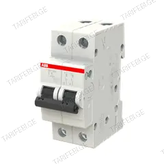 მოდულური ავტომატური ამომრთველი 240 V AC 6 A 6 kA 2 P ABB