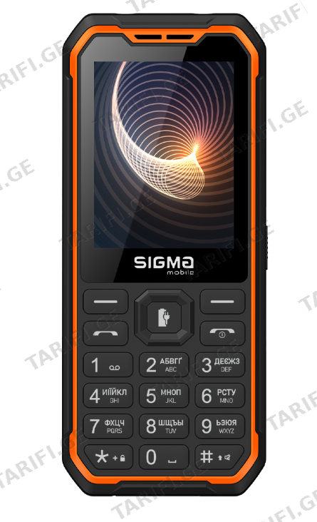 SIGMA mobile X-STYLE 310 FORCE Black-orange