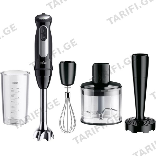 ხელის ბლენდერი Braun MQ55307MBK