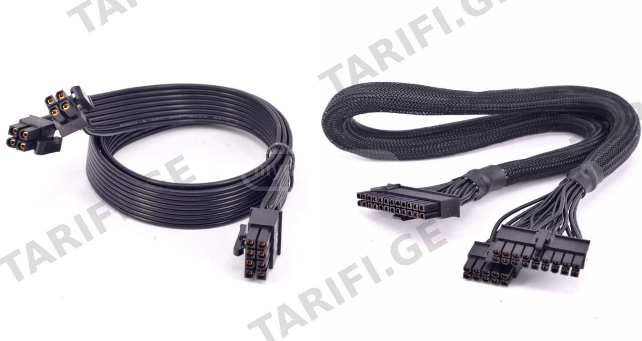 24 pin და 8 pin Modular Power Supply Original Cable for PSU