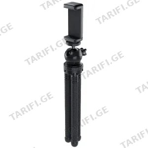 Green Lion Flexible Tripod with Foam Grips - Black GNFLTRIPDBK
