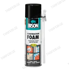 სამონტაჟო ქაფი Bison Construction Foam 20-25 ლ კრემისფერი