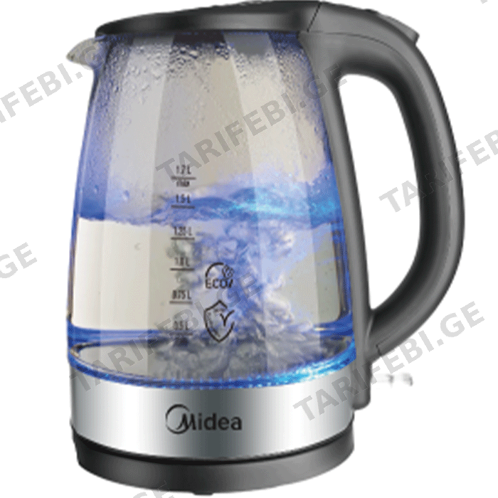 ელექტრო ჩაიდანი MIDEA MK-17G02B2 (2200 W, 1.7 L)