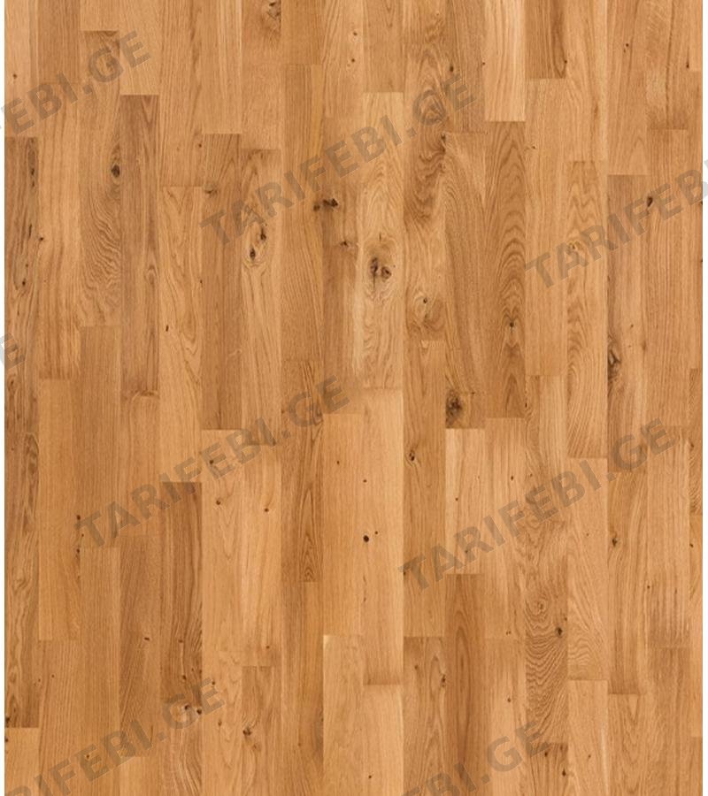 პარკეტის ფილა OAK NATIVE LOC 3S PW 3 შრიანი Дуб 14*188*2266მმ მწარ. KARELIA