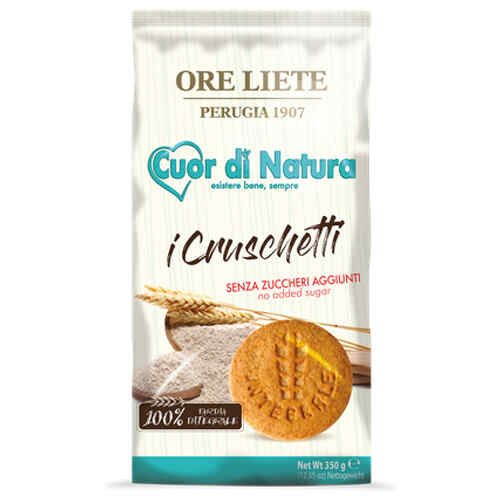 Biscuits without sugar with whole grain wheat flour /Ore Liete/ 350g