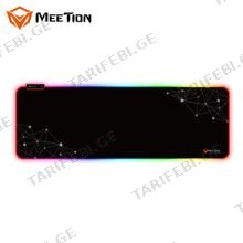 MeeTion PD121 Wired Backlight Gaming Mouse PAD მაუს პადი