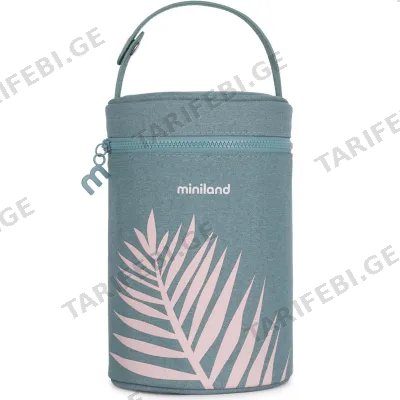 თერმოსის ჩასადები ჩანთა MINILAND THERMIBAG TERRA LEAVES 700 ML