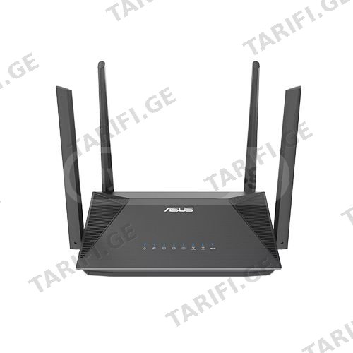 Wi-Fi როუტერი - Asus RT-AX52 AX1800 Dual Band Wi-Fi 6