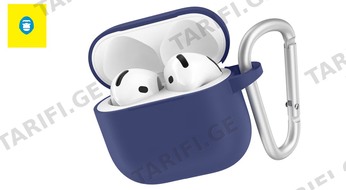 AirPods 4 Silicone Case - Sea Blue