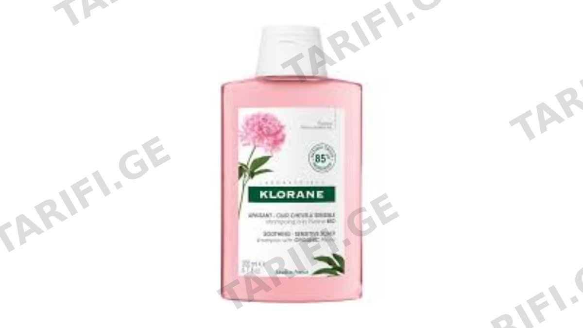 კლორანი შამპუნი 5069/7746 SHP PEONY პეონის გაღიზიანებული სკალპისთვის (სიწითლე, გამონაყარი)200მლ *