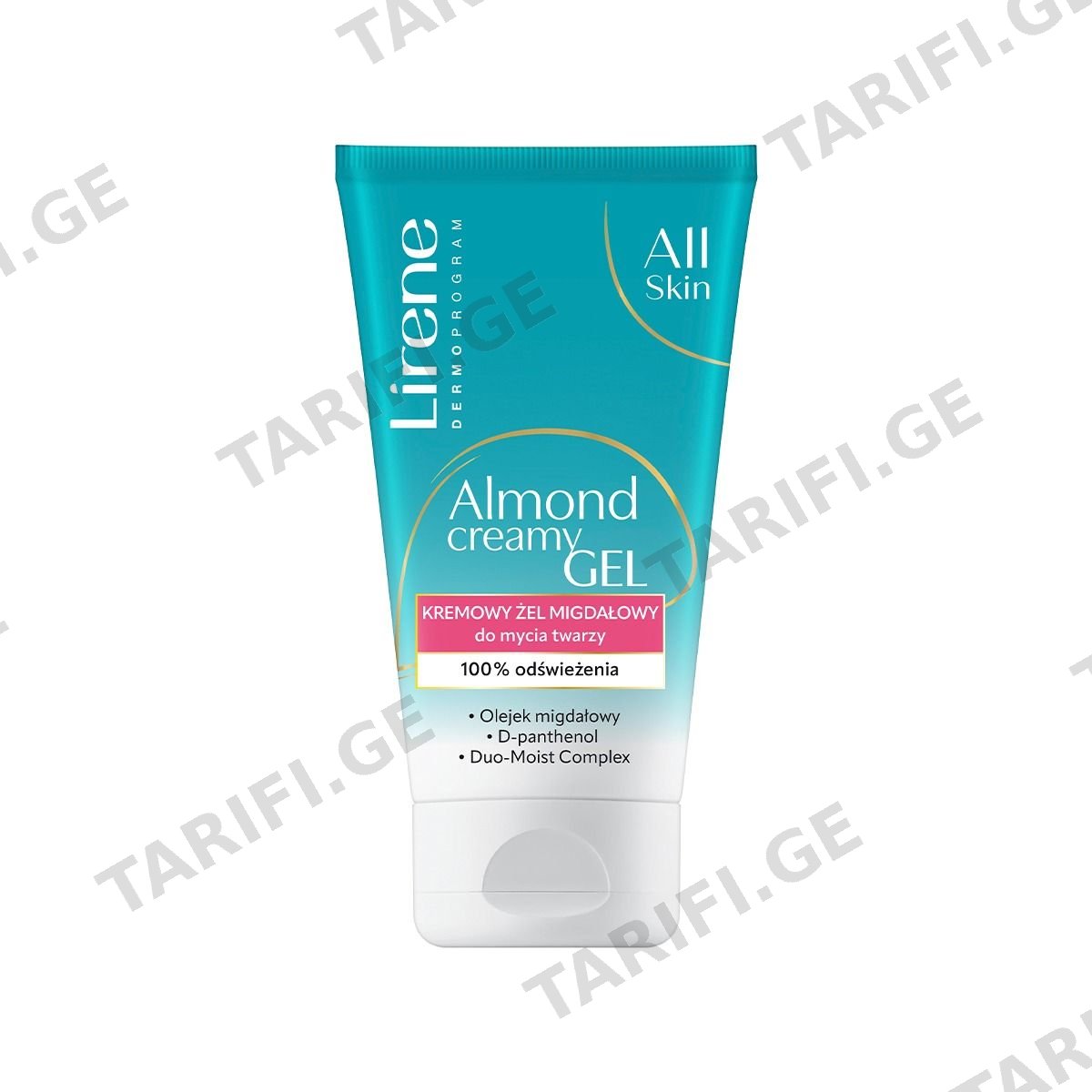 გელი Almond All Skin 150მლ 3435 ლირენე - Lirene