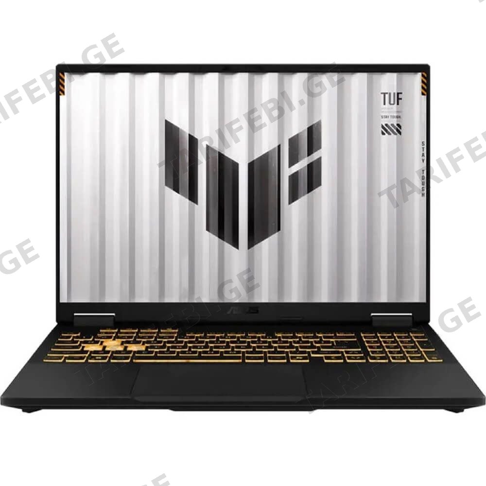 ნოუთბუქი ASUS TUF 16 FX608JPR-RV019(i7-14650HX/RTX5070/16GB/1TB)