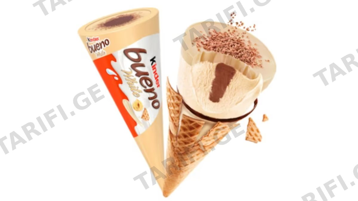 ნაყინი/ Ferrero/"ქინდერ ბუენო, თეთრი"62გ