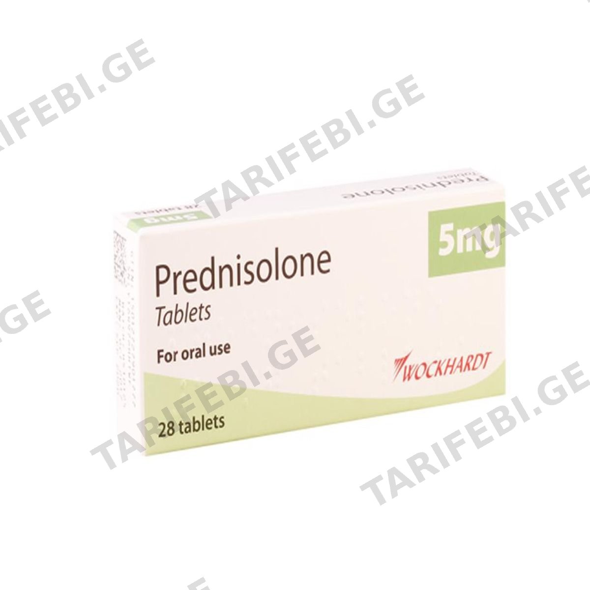 პრედნიზოლონი - Prednisolone 5მგ 28 ტაბლეტი