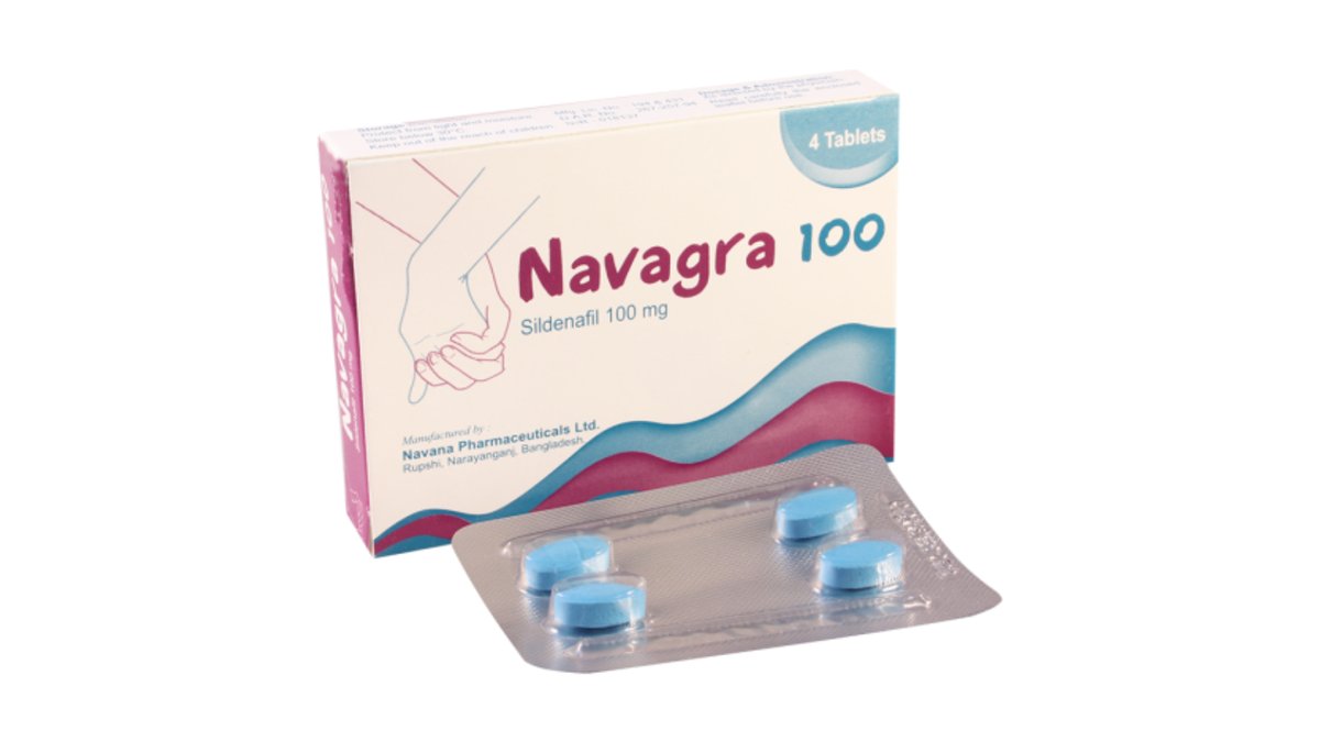 ნავაგრა ტაბ.100მგ.N4 (1X4)
