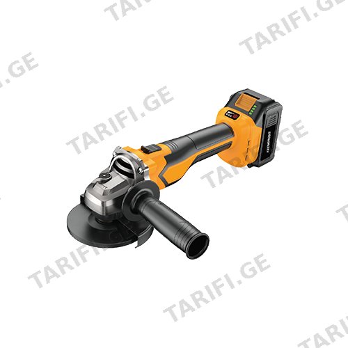 კუთხის სახეხი მანქანა აკუმულატორის Keengross KG-73125 20V 1x4.0 ah