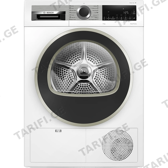 სარეცხის საშრობი მანქანა BOSCH WQG1420AME (9 KG)
