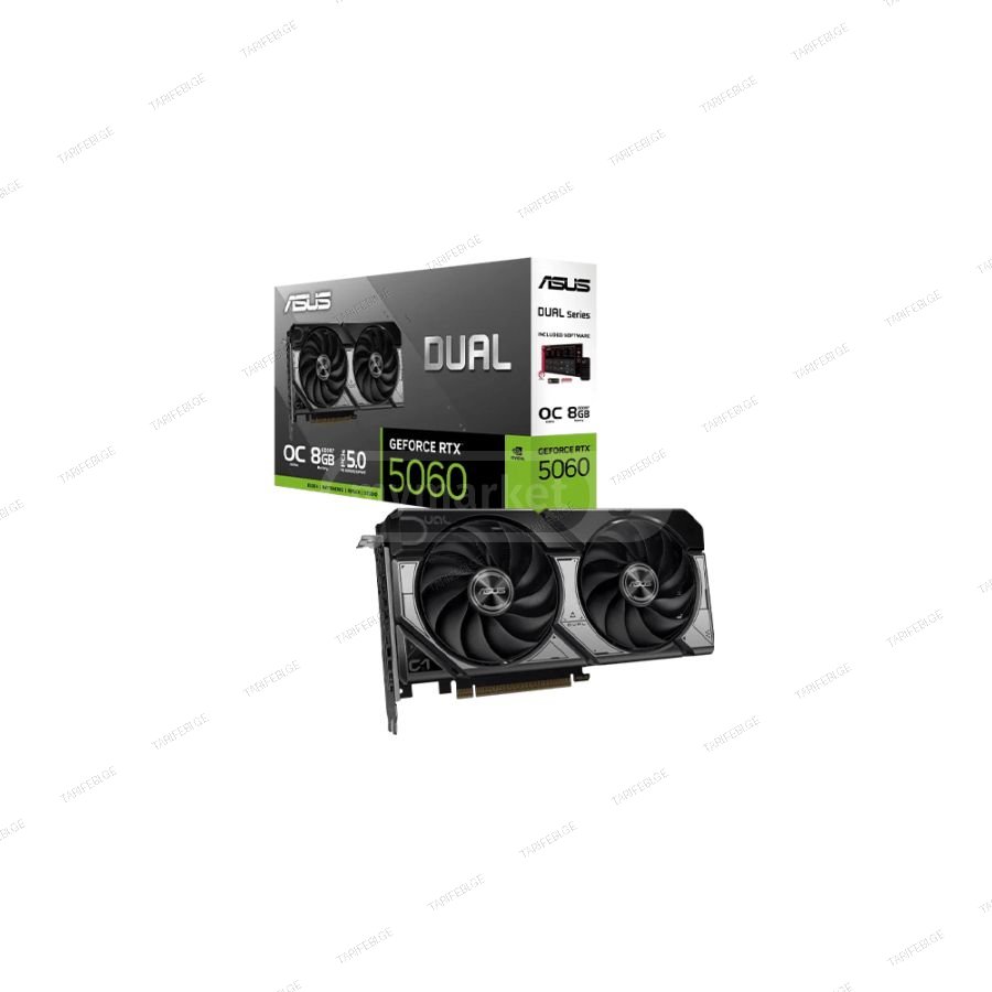 ASUS Dual GeForce RTX™ 5060 OC Edition 8GB