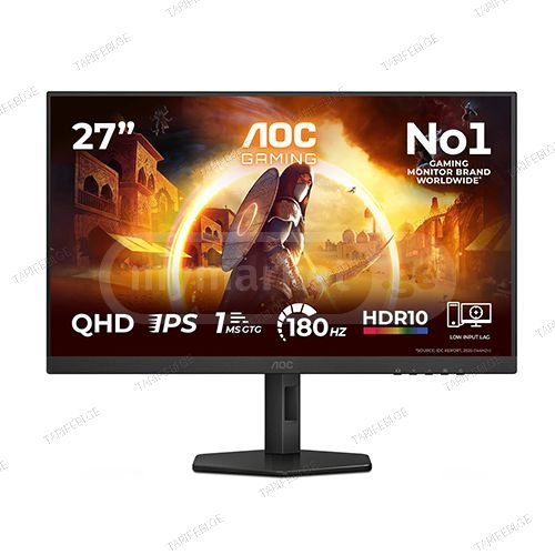 მონიტორი - Aoc Q27G4XF/01 - 27 Inch / 2K / IPS / 180 Hz / 1