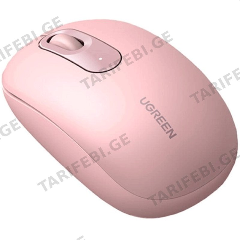 უსადენო მაუსი UGREEN MU105 (90686) CHERRY PINK