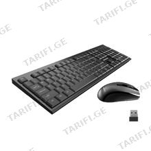 MeeTion C4120 2.4G Wireless Combo Black კლავიატურა კომბო