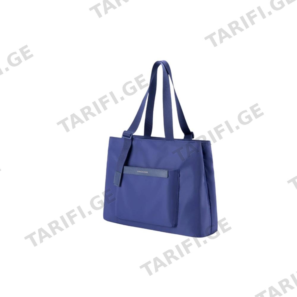 ნოუთბუქის ჩანთა Kingsons Fashion Womens Waterproof Laptop Bag 14″ Navy Blue – KS25001