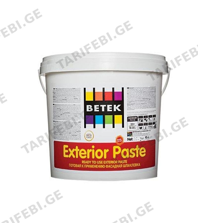 Betek Exterior Paste 25კგ