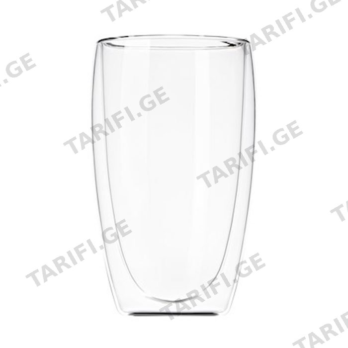 ჭიქა 2 ც. ARDESTO DOUBLE WALL BOROSILICATE GLASS MUG SET ARDESTO , 400 ML , 2 PCS
