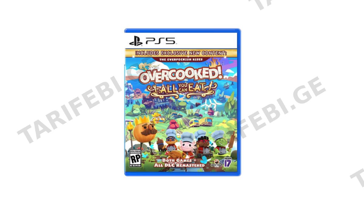 Sony PS5 Game Overcooked All You Can Eat