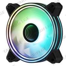 2E Gaming Case fan 2E Gaming Air Cool Infinity MACF120IMW-ARGB, 120mm, 1200rpm, 3pin, 3pin+5VAura, 22dBa
