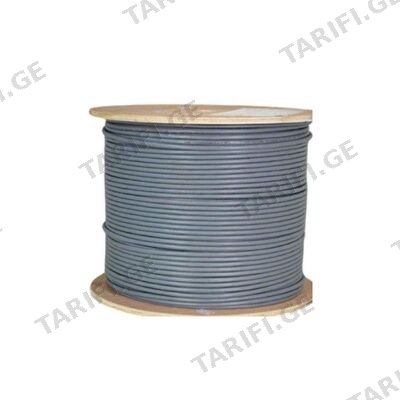 ქსელის კაბელი გარე მონტაჟის CAT 5e F/UTP 4x2x24 AWG-CU - PE DATA LAN CABLE OUTDOOR (305 M) (11442)