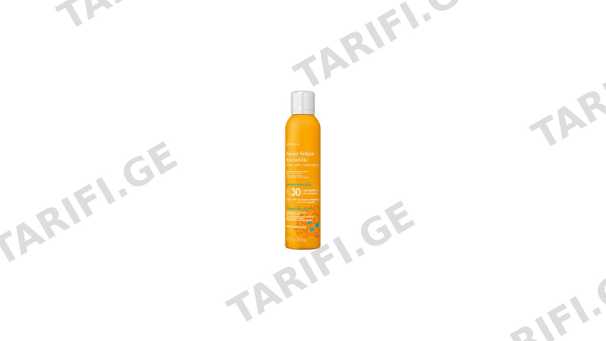 მზისგან დამცავი სპრეი 30SPF 200მლ