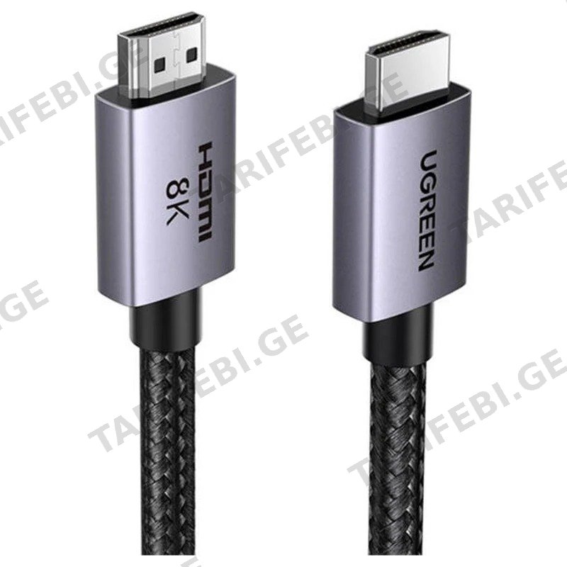 HDMI კაბელი 8K UGREEN 25908 1მ ნაცრისფერი
