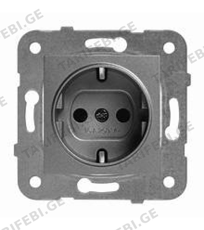 როზეტის მექანიზმი დამიწებით KARRE PLUS FUME WKTT02022DG-EU1 Panasonic