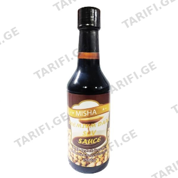 სოუსი სოიოს მუქი 150მლ მიშა