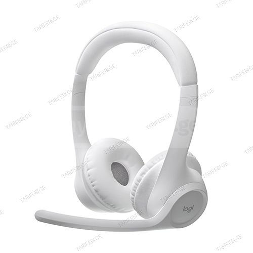 უკაბელო Bluetooth ყურსასმენი - Logitech Zone 300 White WL BT