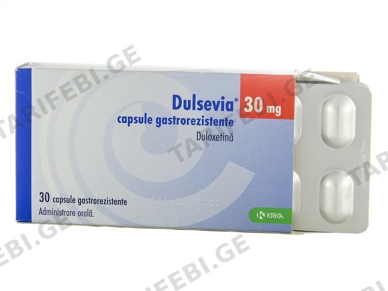 დულსევია - Dulsevia 30მგ 30 კაფსულა