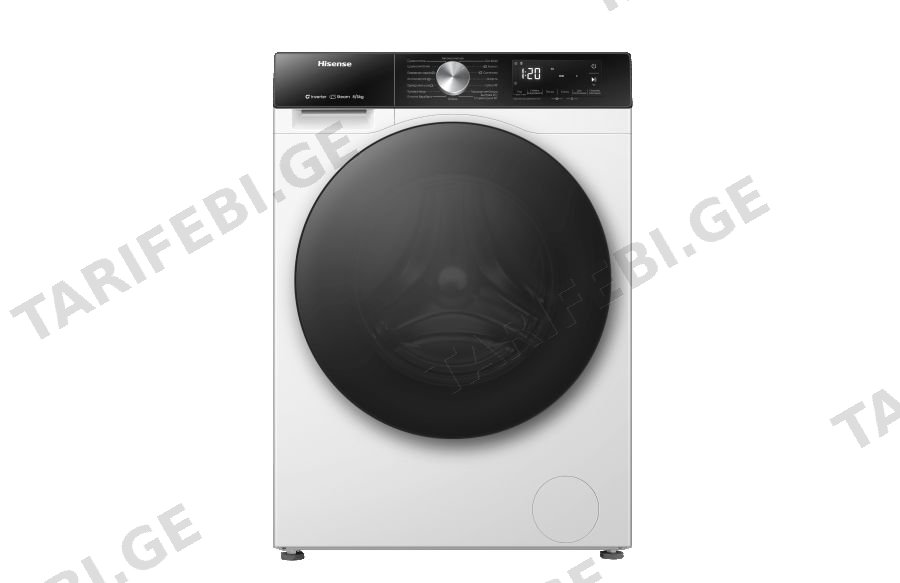 სარეცხი მანქანა/საშრობი Hisense WD3S8042BW1