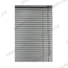 ჟალუზი ალუმინის ნაცრისფერი Delfa-Bug НМ-711 40/150