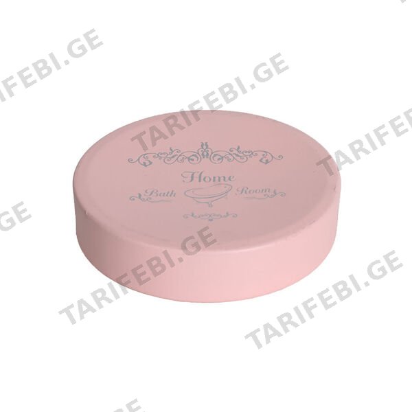 სასაპნე NICEA SOAP DISH ROSE QUARTZ