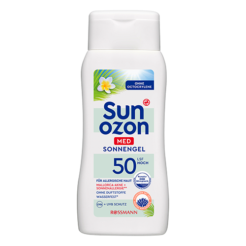 სანოზონი - MED მზისგან დამცავი გელი SPF 50 200მლ